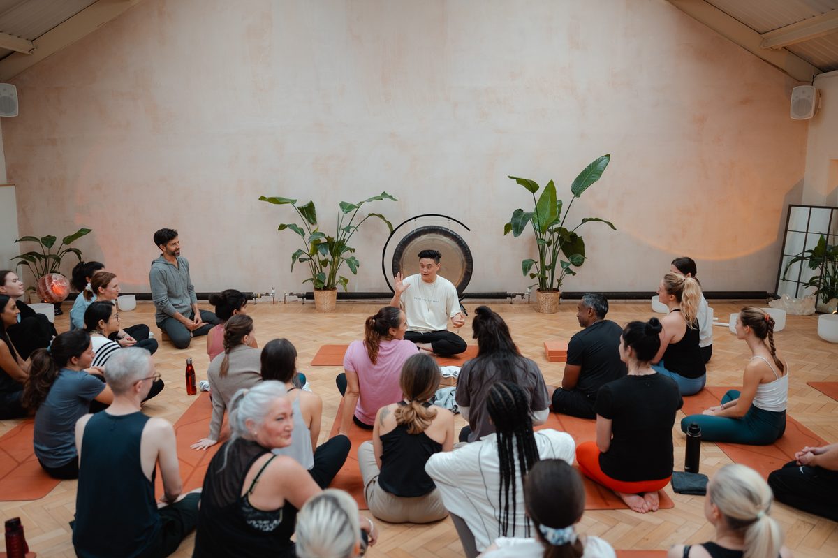Vikrama workshop - Michael James Wong teaching
